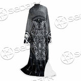 Goat Head Inverted Cross SED-0977 Sleeved Blanket