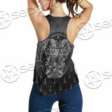 Goat Head Inverted Cross SED-0977 Women Tank Top