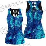 Curly Sea Stock Illustrations SED-0978 Women Tank Top