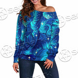 Curly Sea Stock Illustrations SED-0978 Off Shoulder Sweaters