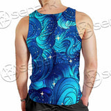 Curly Sea Stock Illustrations SED-0978 Men Tank-tops