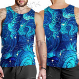 Curly Sea Stock Illustrations SED-0978 Men Tank-tops