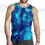 Curly Sea Stock Illustrations SED-0978 Men Tank-tops