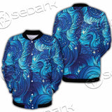 Curly Sea Stock Illustrations SED-0978 Button Jacket