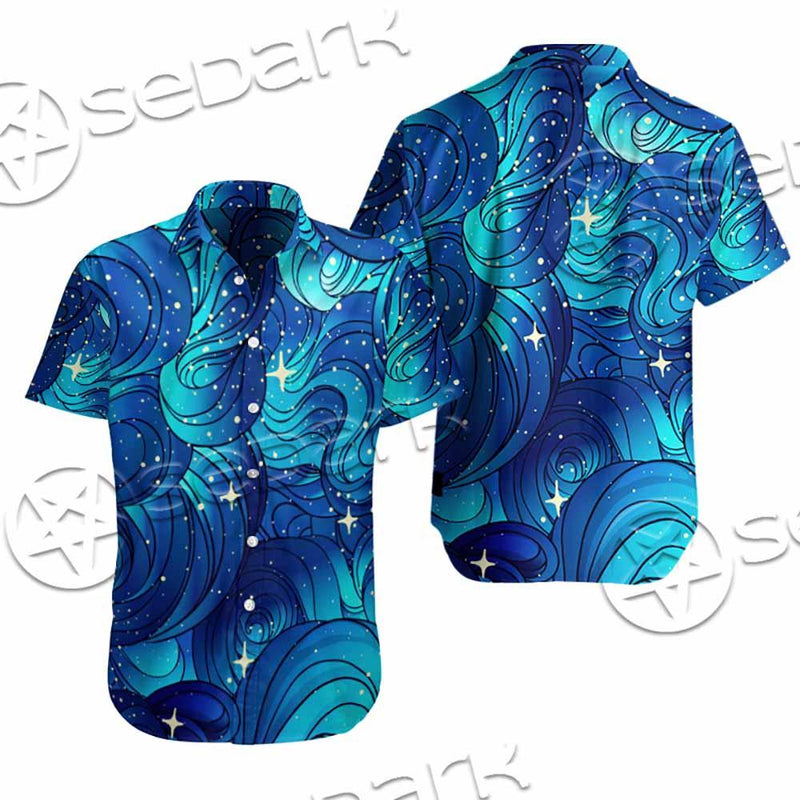 Curly Sea Stock Illustrations SED-0978 Shirt Allover