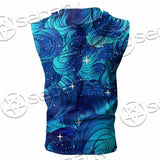 Curly Sea Stock Illustrations SED-0978 Zip Sleeveless Hoodie