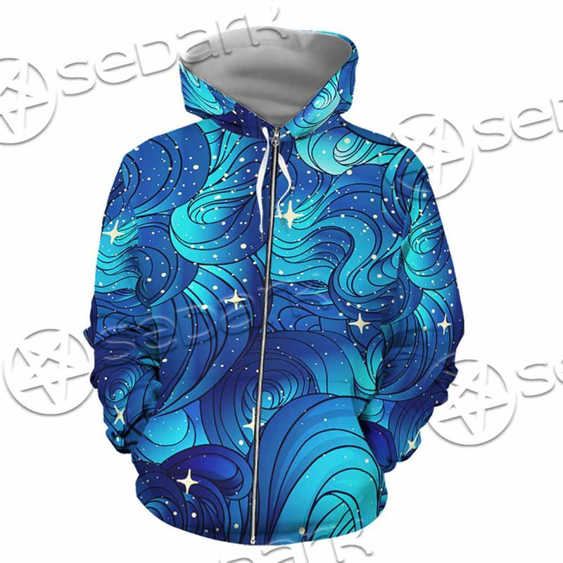 Curly Sea Stock Illustrations SED-0978 Hoodie & Zip Hoodie