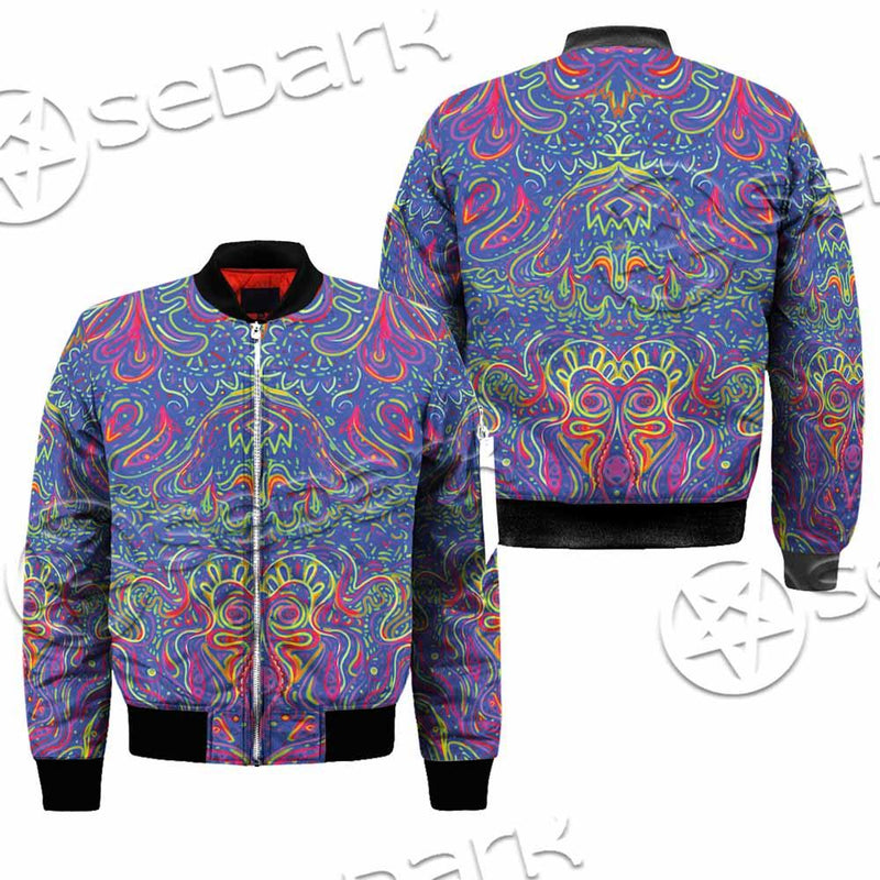 Psychedelic Trippy Abstract Mandala SED-0979 Jacket
