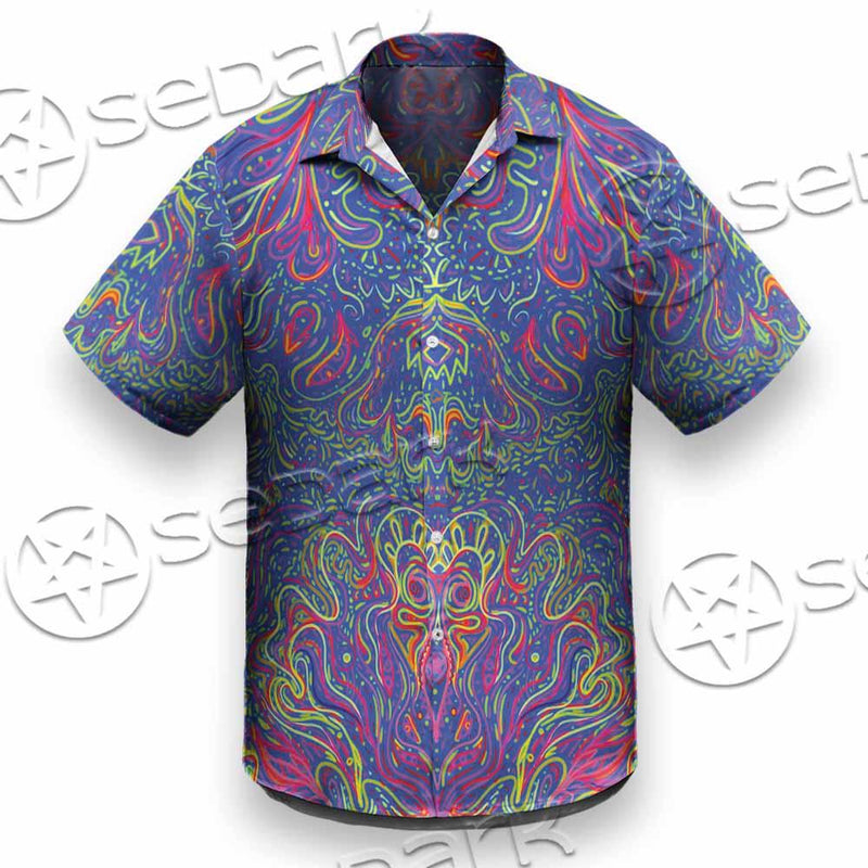 Psychedelic Trippy Abstract Mandala SED-0979 Shirt Allover