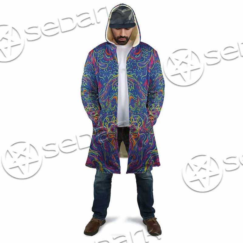 Psychedelic Trippy Abstract Mandala SED-0979 Cloak