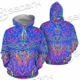 Psychedelic Trippy Abstract Mandala SED-0979 Hoodie & Zip Hoodie