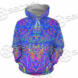 Psychedelic Trippy Abstract Mandala SED-0979 Hoodie & Zip Hoodie