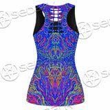 Psychedelic Trippy Abstract Mandala SED-0979 Women Tank Top