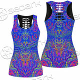 Psychedelic Trippy Abstract Mandala SED-0979 Women Tank Top