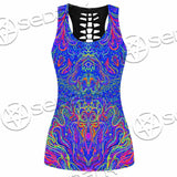 Psychedelic Trippy Abstract Mandala SED-0979 Women Tank Top