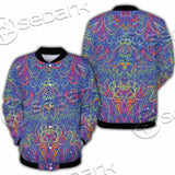 Psychedelic Trippy Abstract Mandala SED-0979 Button Jacket
