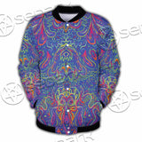 Psychedelic Trippy Abstract Mandala SED-0979 Button Jacket