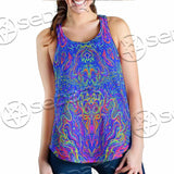 Psychedelic Trippy Abstract Mandala SED-0979 Women Tank Top