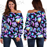 Halluzination High Res SED-0980 Off Shoulder Sweaters