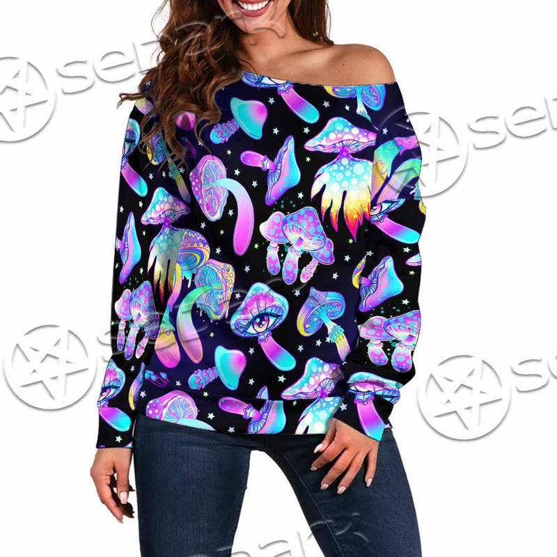 Halluzination High Res SED-0980 Off Shoulder Sweaters