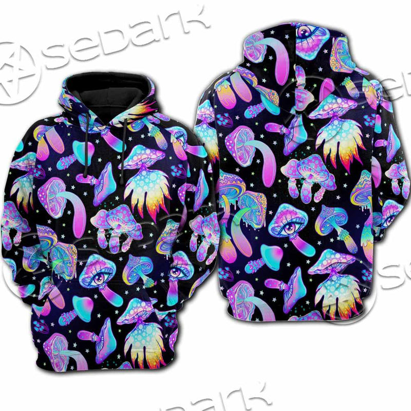 Halluzination High Res SED-0980 Hoodie & Zip Hoodie Raglan