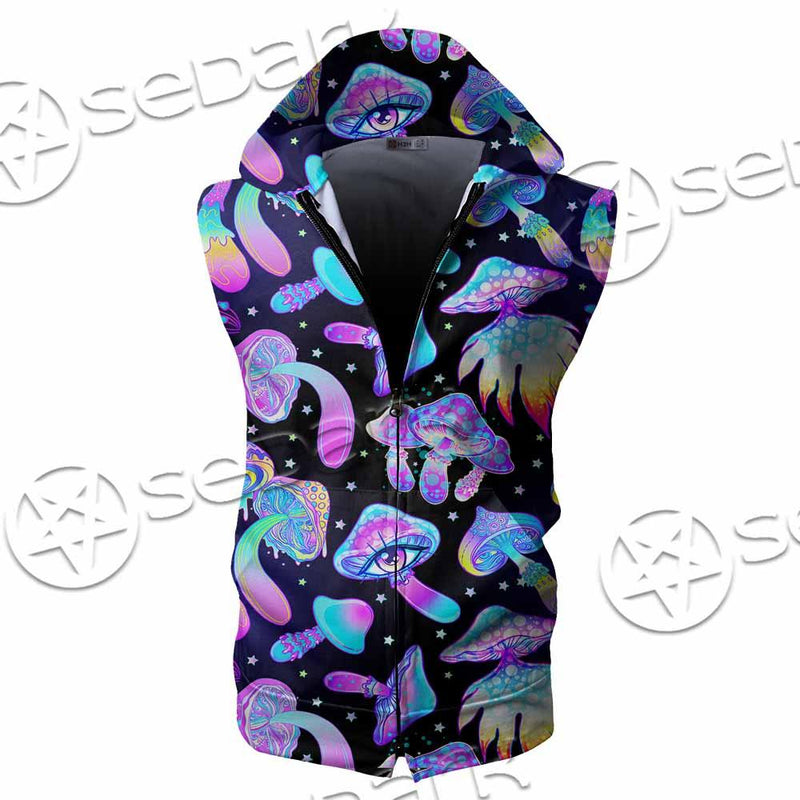 Halluzination High Res SED-0980 Zip Sleeveless Hoodie