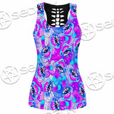 Magic Mushrooms Psychedelic Hallucination SED-0981 Women Tank Top