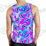 Magic Mushrooms Psychedelic Hallucination SED-0981 Men Tank-tops