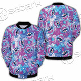 Magic Mushrooms Psychedelic Hallucination SED-0981 Button Jacket