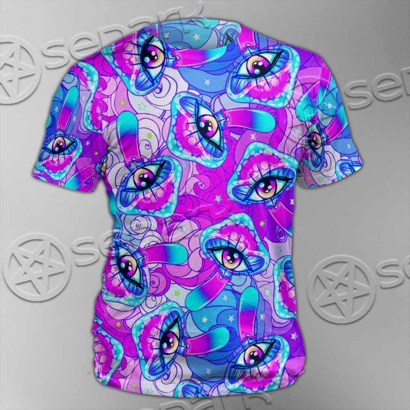 Magic Mushrooms Psychedelic Hallucination SED-0981 Unisex T-shirt