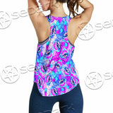 Magic Mushrooms Psychedelic Hallucination SED-0981 Women Tank Top
