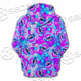 Magic Mushrooms Psychedelic Hallucination SED-0981 Hoodie & Zip Hoodie Raglan