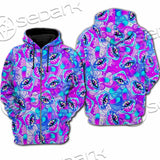 Magic Mushrooms Psychedelic Hallucination SED-0981 Hoodie & Zip Hoodie Raglan