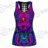 Psychedelic Trippy Colorful SED-0982 Women Tank Top