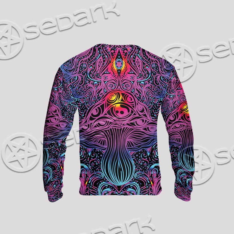 Psychedelic Trippy Colorful SED-0982 Unisex Sweatshirt
