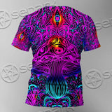 Psychedelic Trippy Colorful SED-0982 Unisex T-shirt