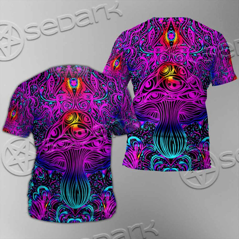 Psychedelic Trippy Colorful SED-0982 Unisex T-shirt