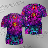 Psychedelic Trippy Colorful SED-0982 Unisex T-shirt