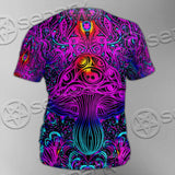 Psychedelic Trippy Colorful SED-0982 Unisex T-shirt
