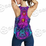 Psychedelic Trippy Colorful SED-0982 Women Tank Top