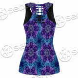 Sacred Geometric Pattern Metatron Cube SED-0983 Women Tank Top