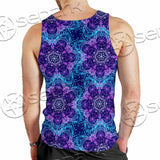 Sacred Geometric Pattern Metatron Cube SED-0983 Men Tank-tops