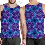 Sacred Geometric Pattern Metatron Cube SED-0983 Men Tank-tops