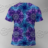 Sacred Geometric Pattern Metatron Cube SED-0983 Unisex T-shirt