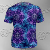 Sacred Geometric Pattern Metatron Cube SED-0983 Unisex T-shirt
