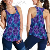 Sacred Geometric Pattern Metatron Cube SED-0983 Women Tank Top