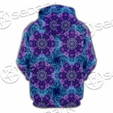 Sacred Geometric Pattern Metatron Cube SED-0983 Hoodie & Zip Hoodie Raglan