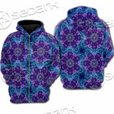 Sacred Geometric Pattern Metatron Cube SED-0983 Hoodie & Zip Hoodie Raglan