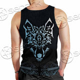 Viking Wolf SED-0987 Men Tank-tops