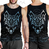 Viking Wolf SED-0987 Men Tank-tops